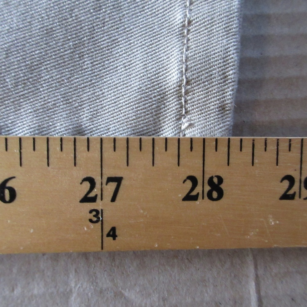 TERRA & SKY High Rise Straight Leg Jeans Sz 22W Quinn Khaki Beige Tan Denim NWT - Picture 12 of 13